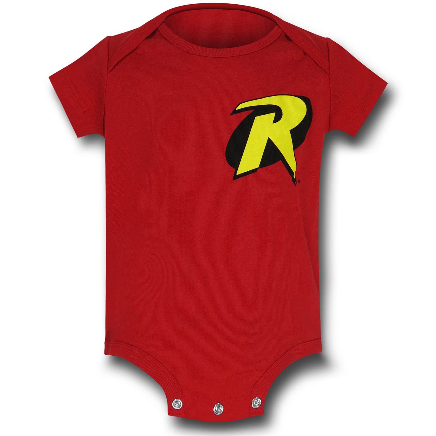 Robin Symbol Red Infant Snapsuit