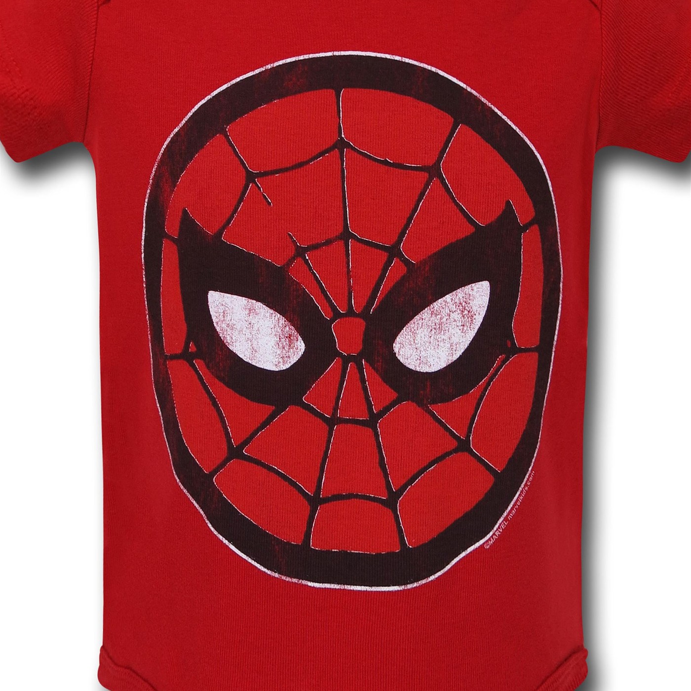 Spiderman Circle Mask Infant Snapsuit