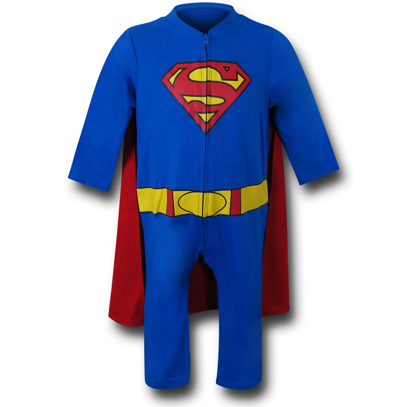 Superman Costume Caped Infant Romper