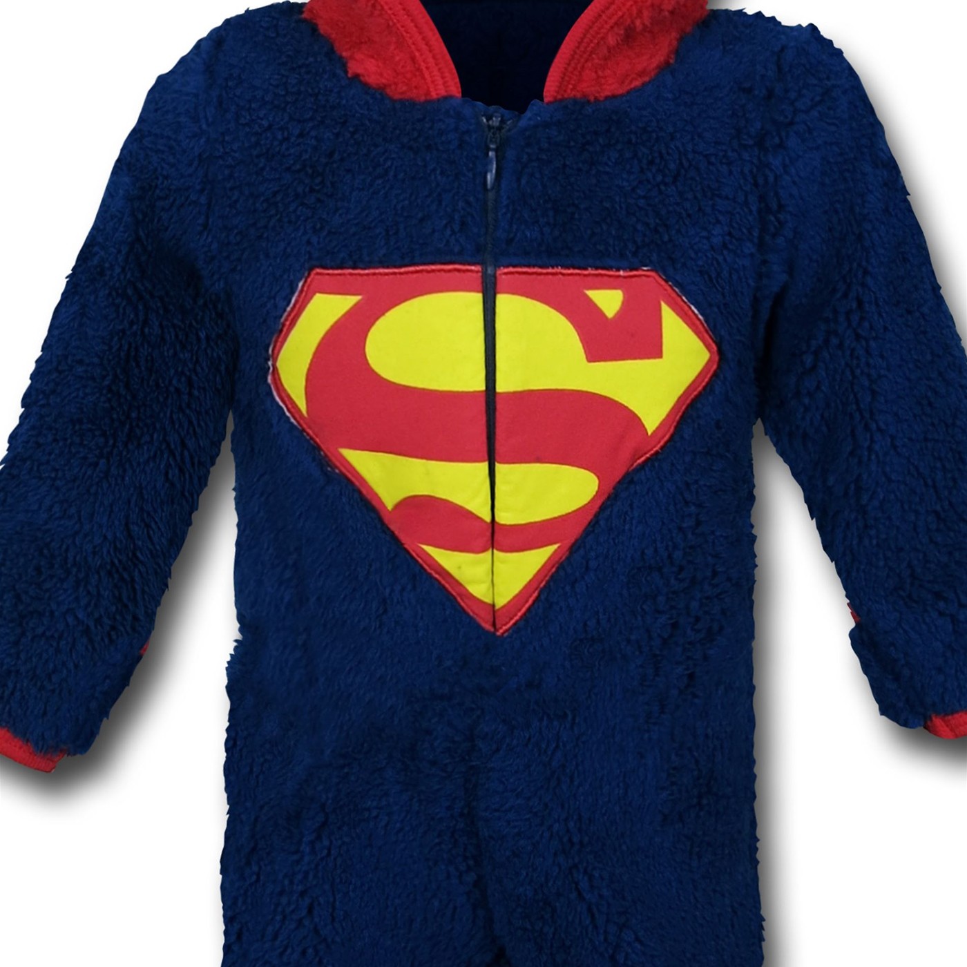 Superman Hooded & Footed Coveralls