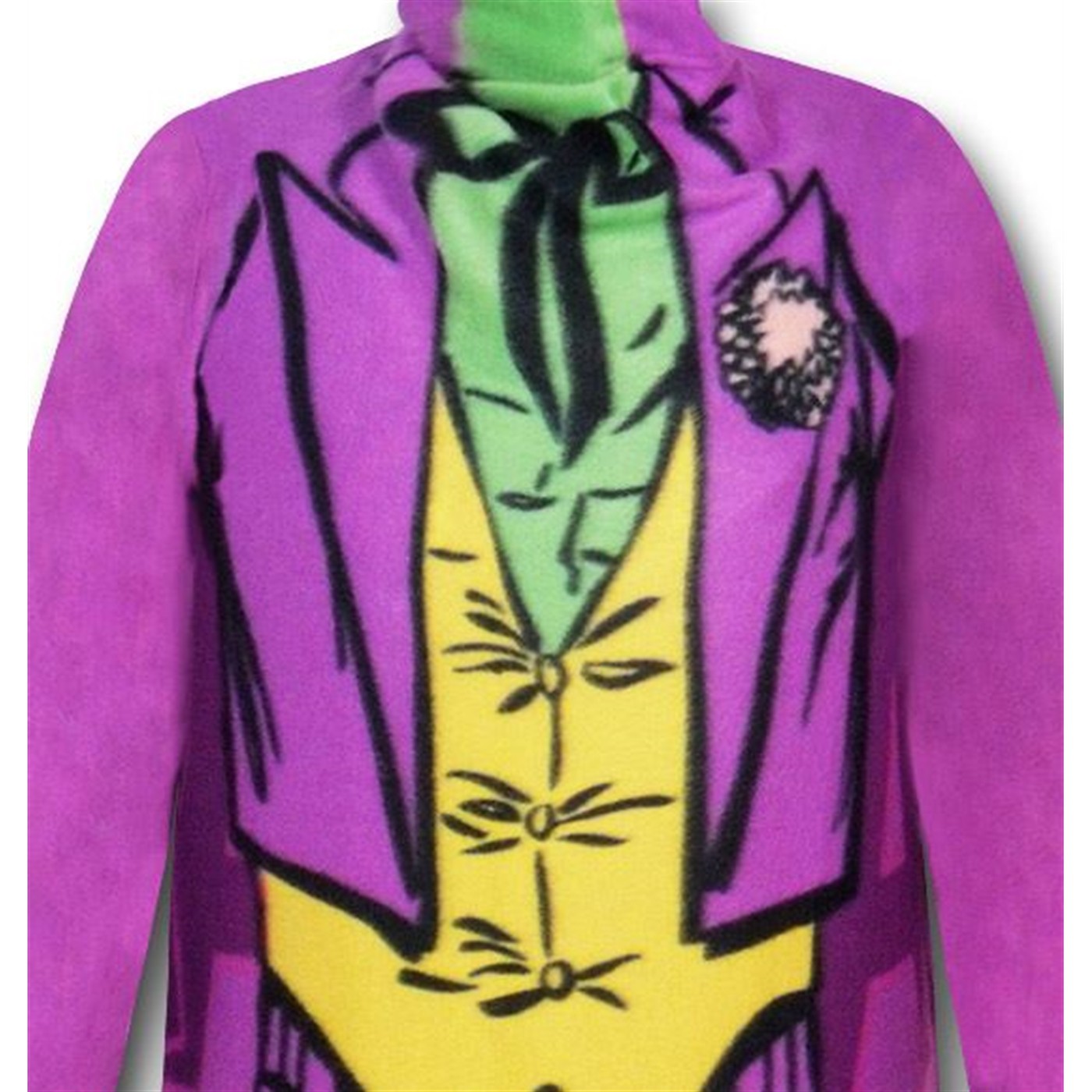 Joker Costume Snuggly Sleeved Blanket