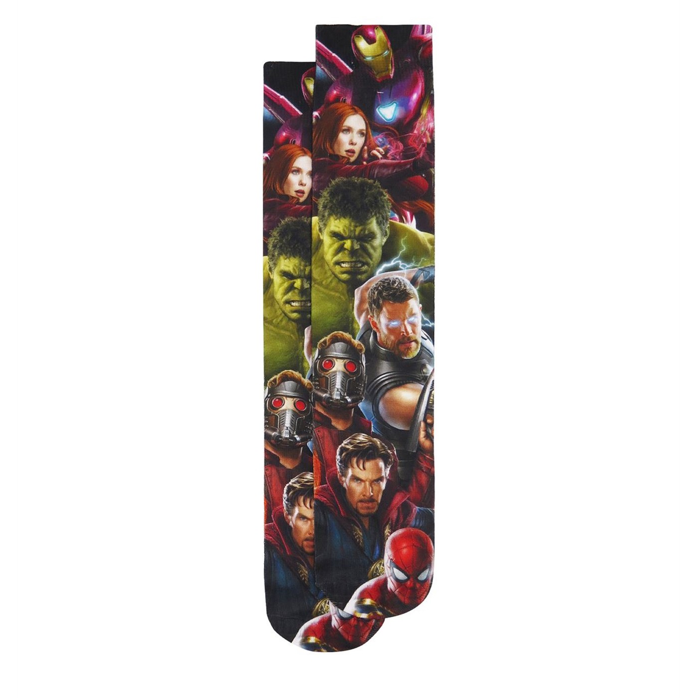Avengers Infinity War Group Photoreal Sock 2-Pack