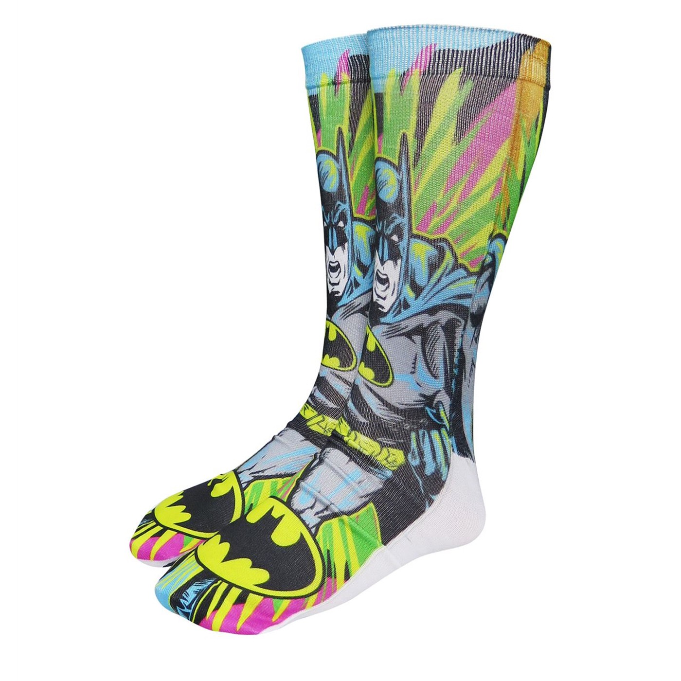Batman Action Burst Photoreal Socks 2-Pack