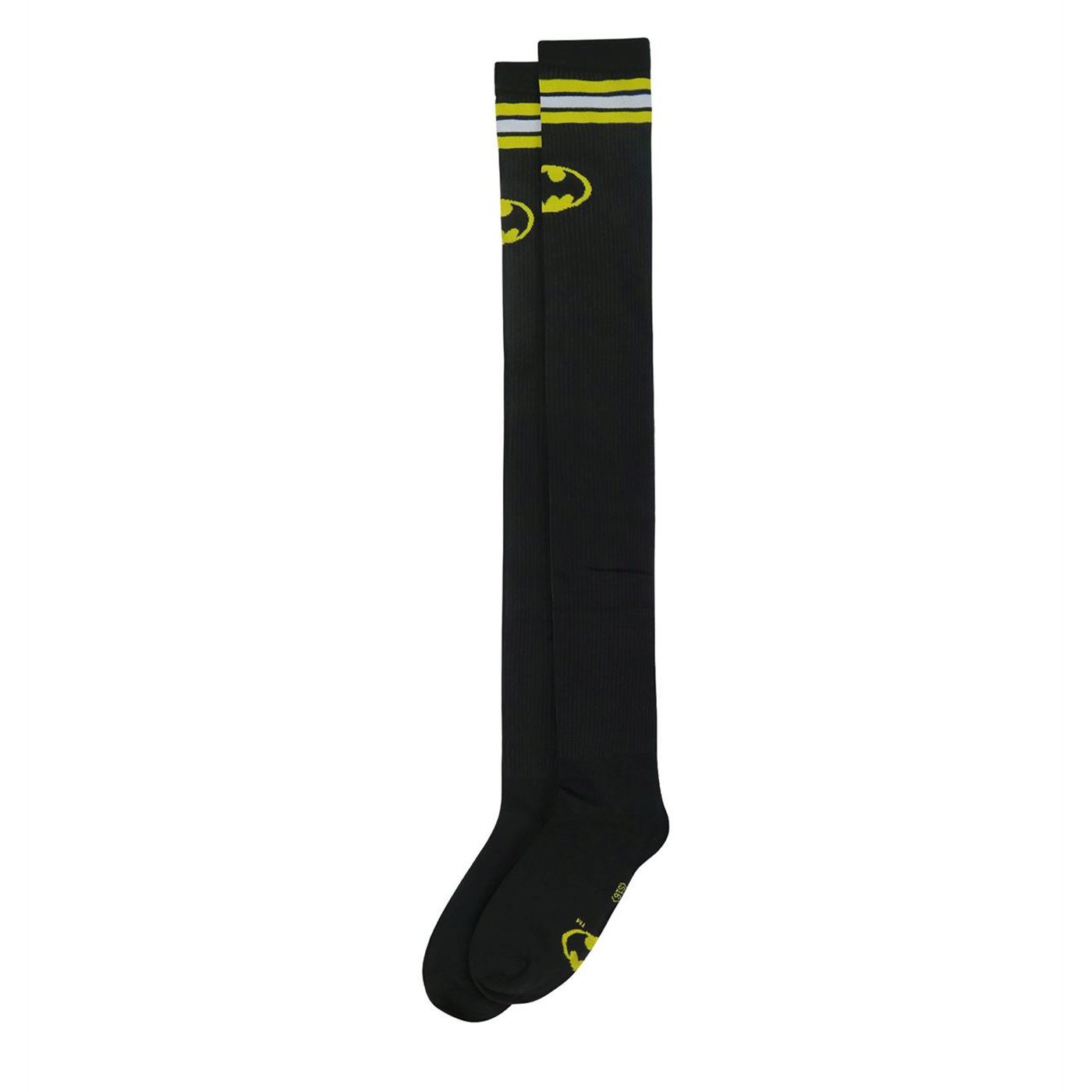 Batman Athletic Thigh High Socks