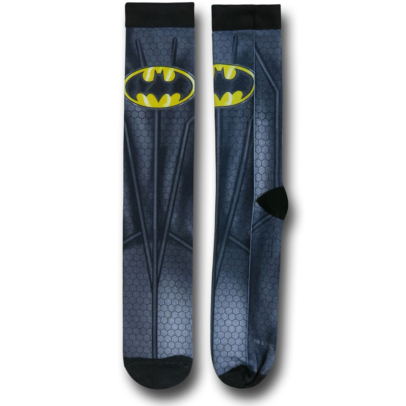 Batman Costume Sublimated Crew Socks