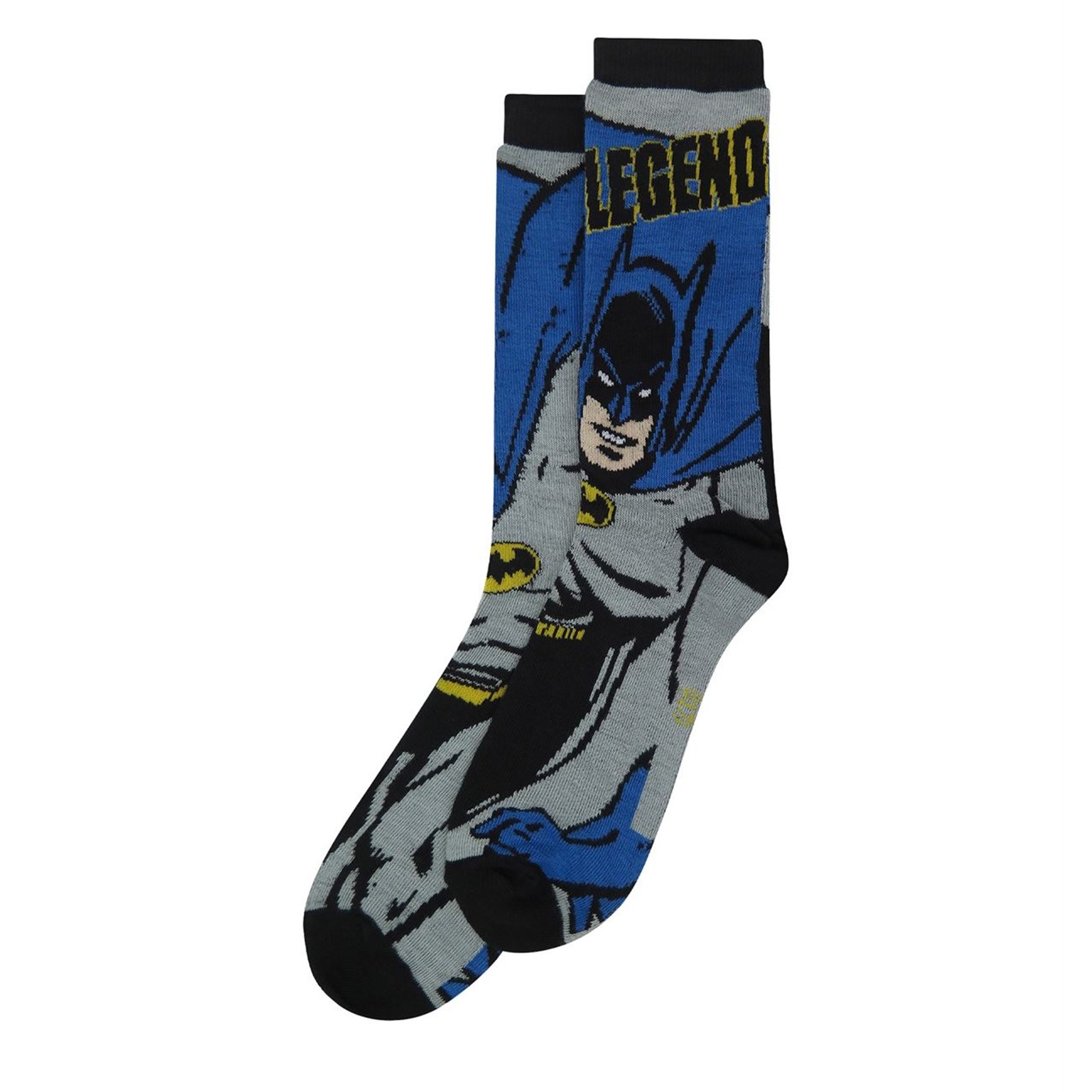 Batman Legend Crew Socks 2-Pack