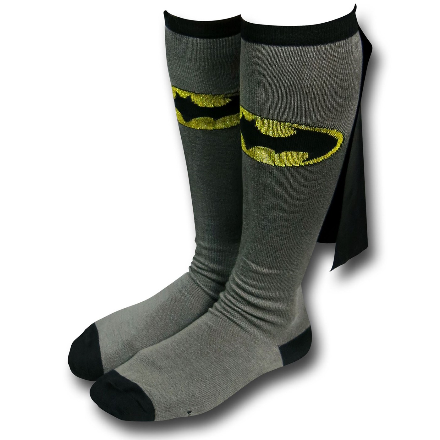Batman Women's Socks w/ Shiny Capes