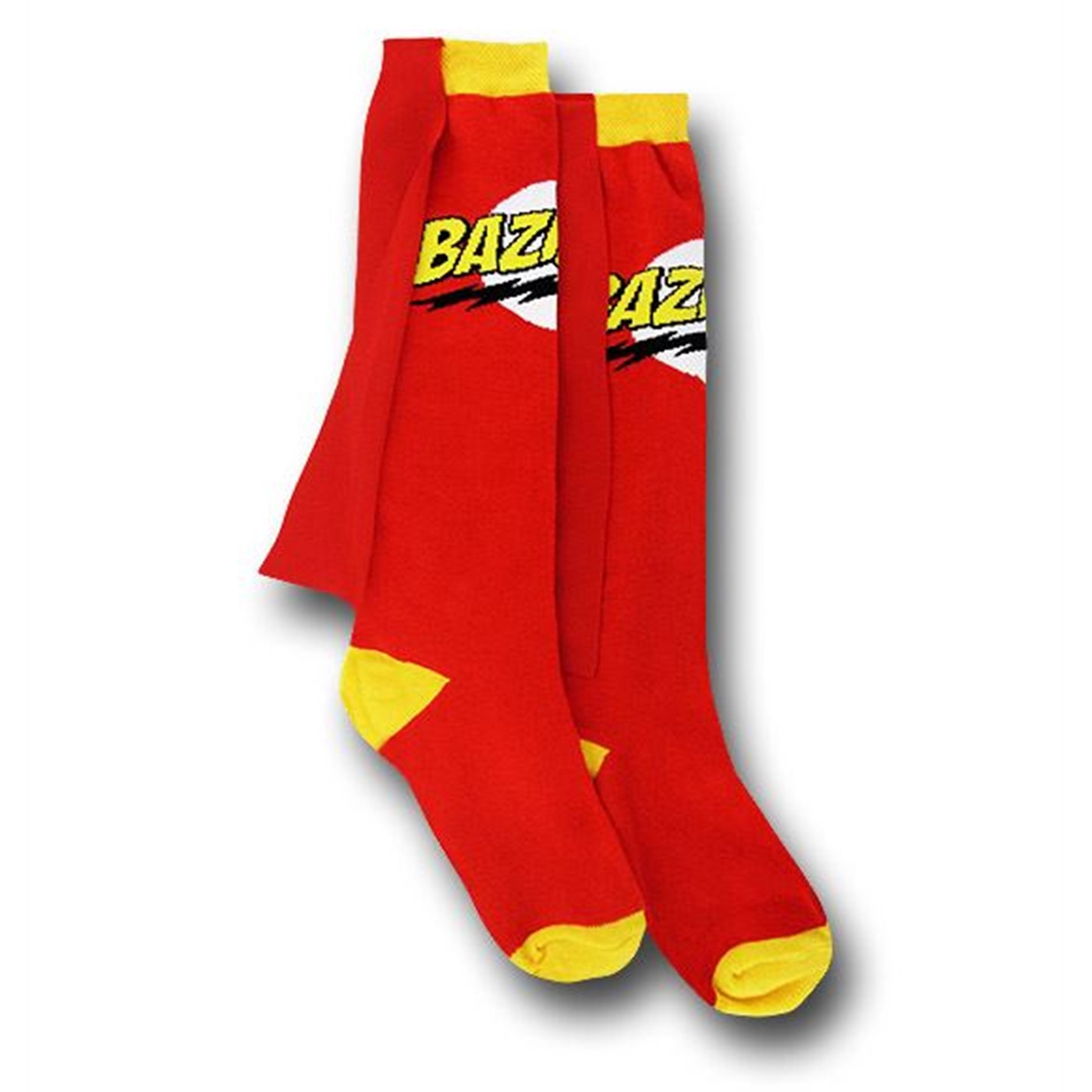 Big Bang Theory Red Bazinga Women's Caped Socks