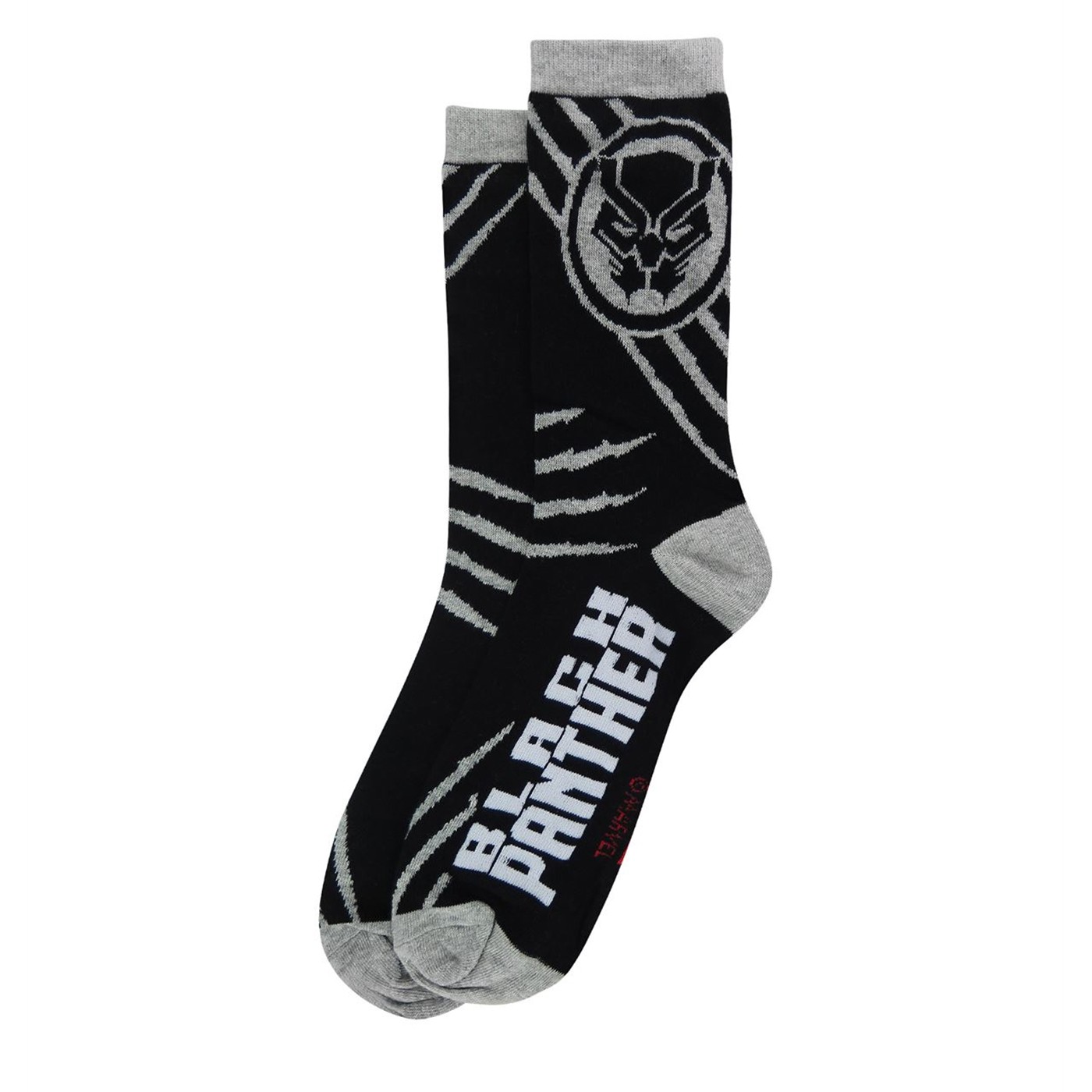 Black Panther Icon & Claws Crew Socks