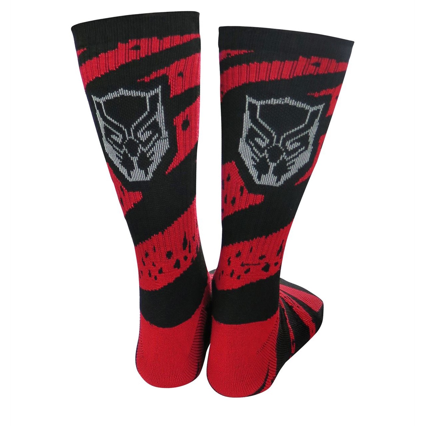 Black Panther Icon Athletic Crew Socks 2-Pack