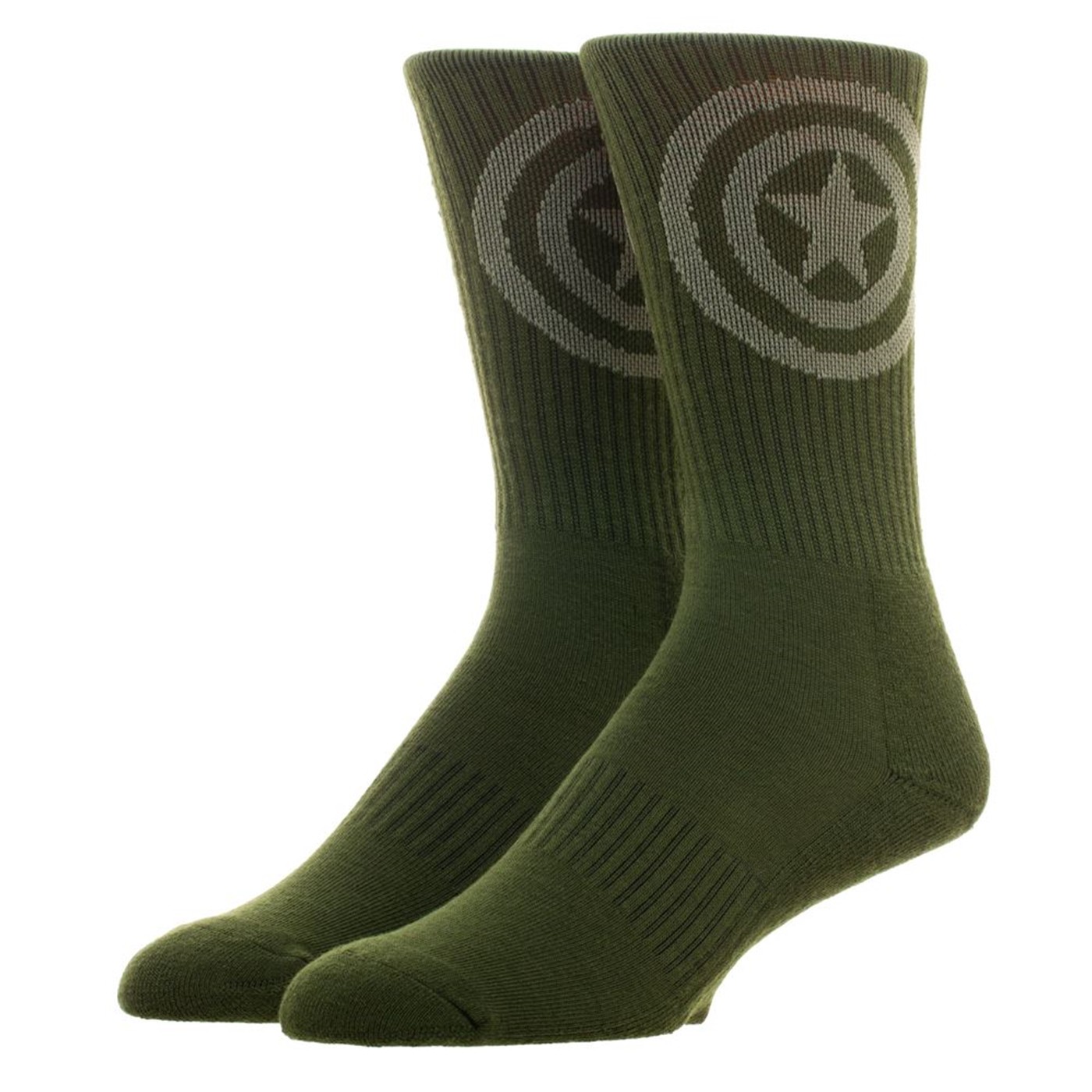 Captain America Salute To Service Athletic Crew Socks