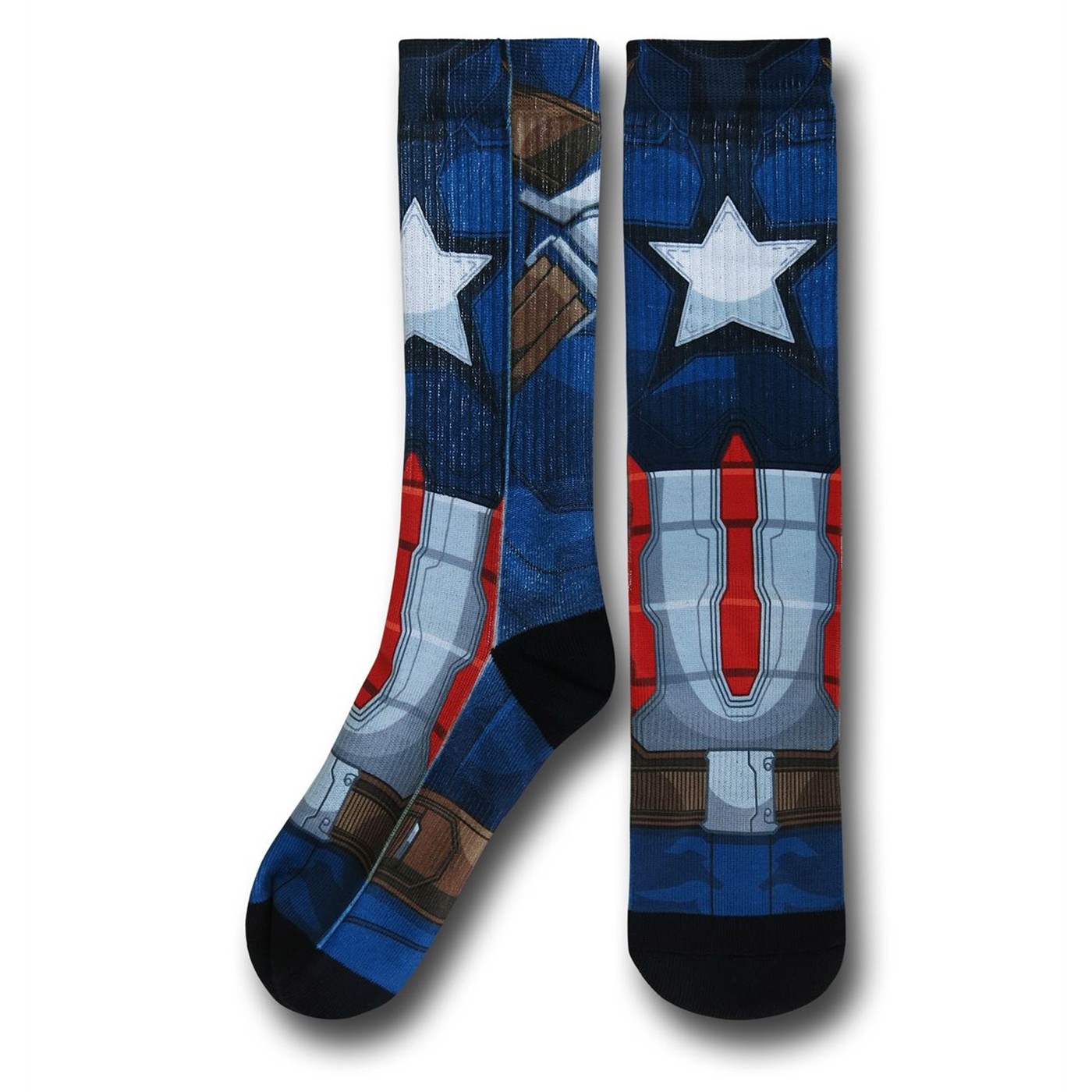 Captain America Civil War Sublimated Costume Socks
