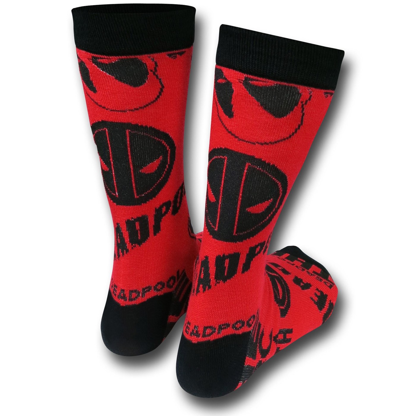 Deadpool All Over Print Crew Socks