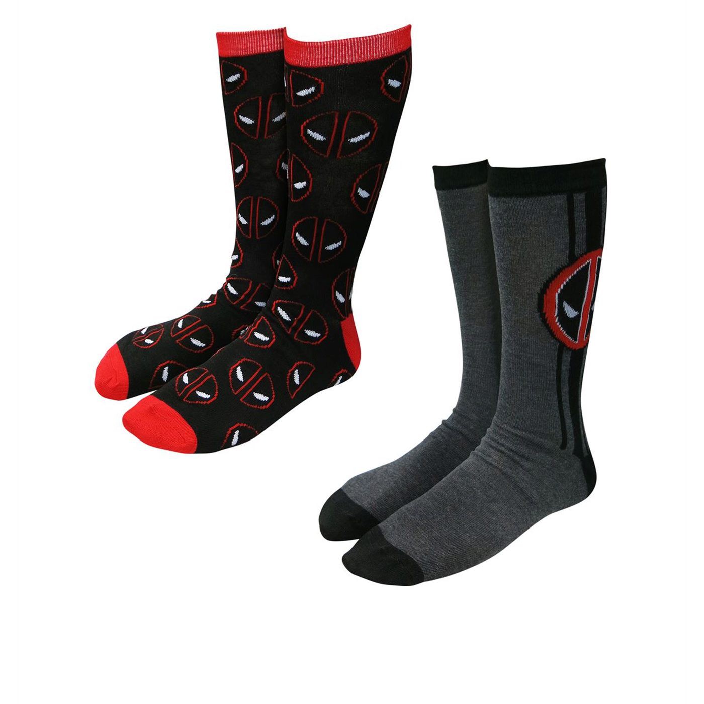 Deadpool Crew Sock 2-Pair Pack