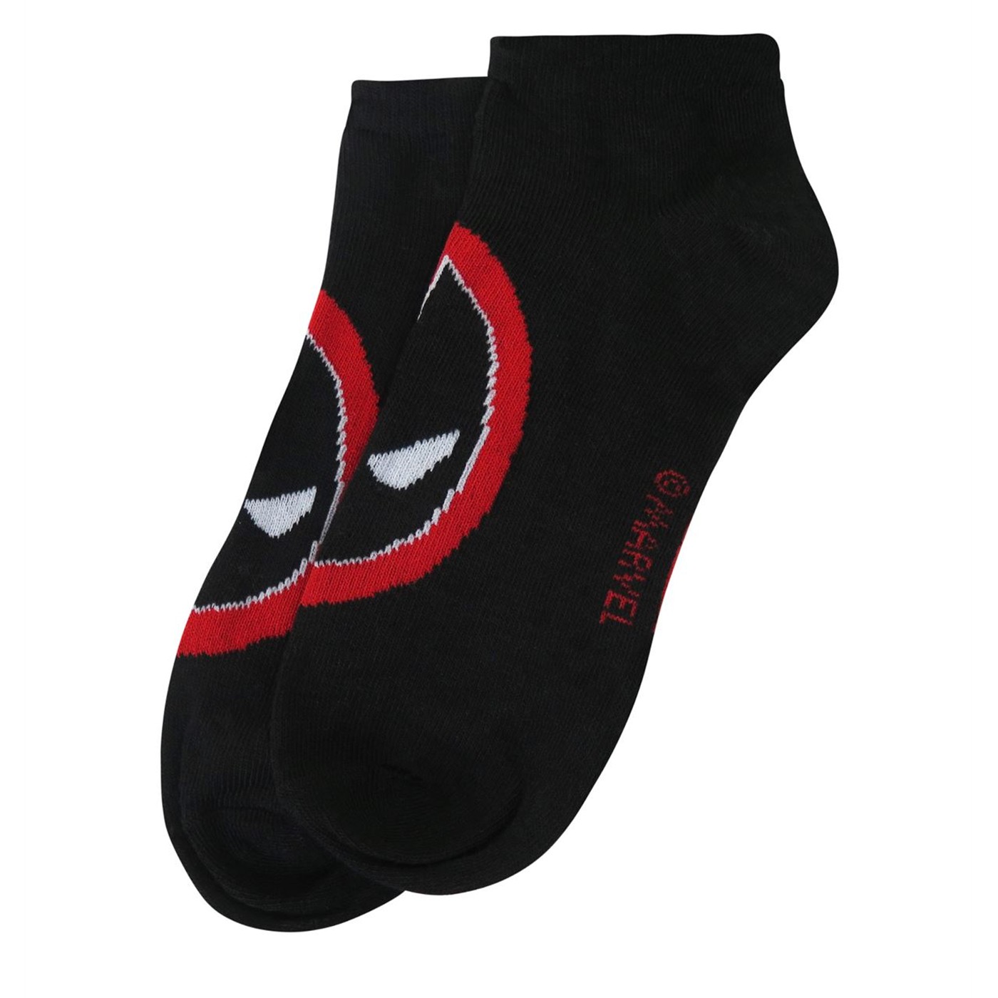 Deadpool Symbols Women's Low-Cut Sock 3 Pack