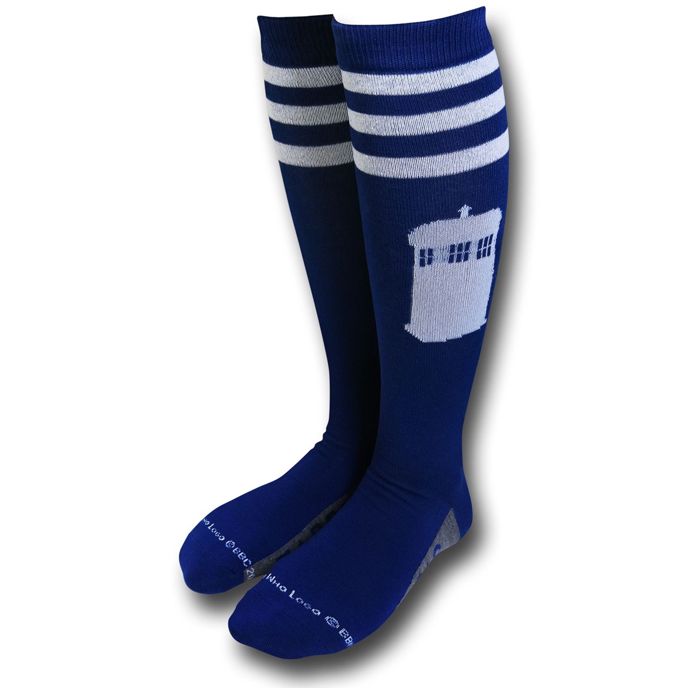 Doctor Who Women's Varsity Tardis Knee High Socks