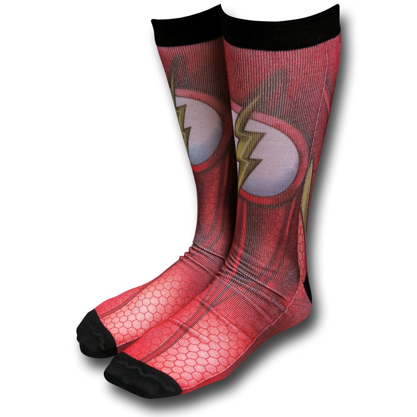 Flash Costume Sublimated Crew Socks
