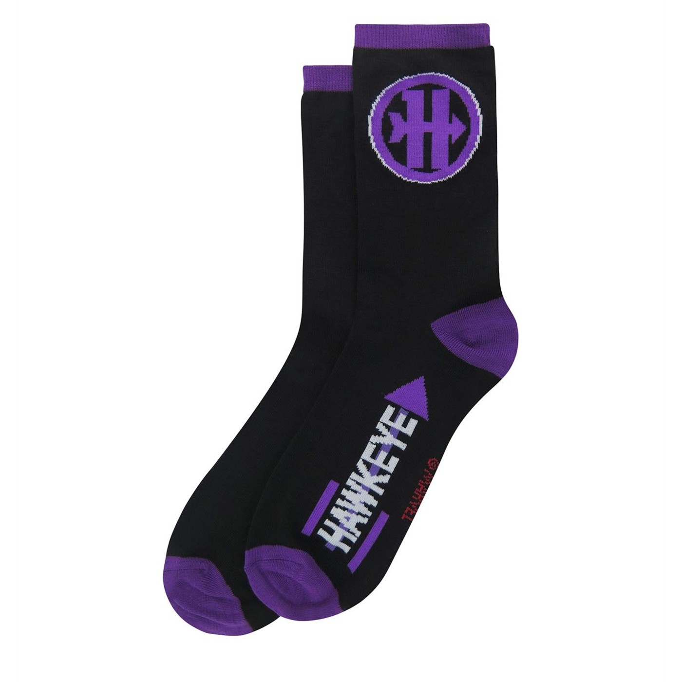 Hawkeye Symbol Crew Socks