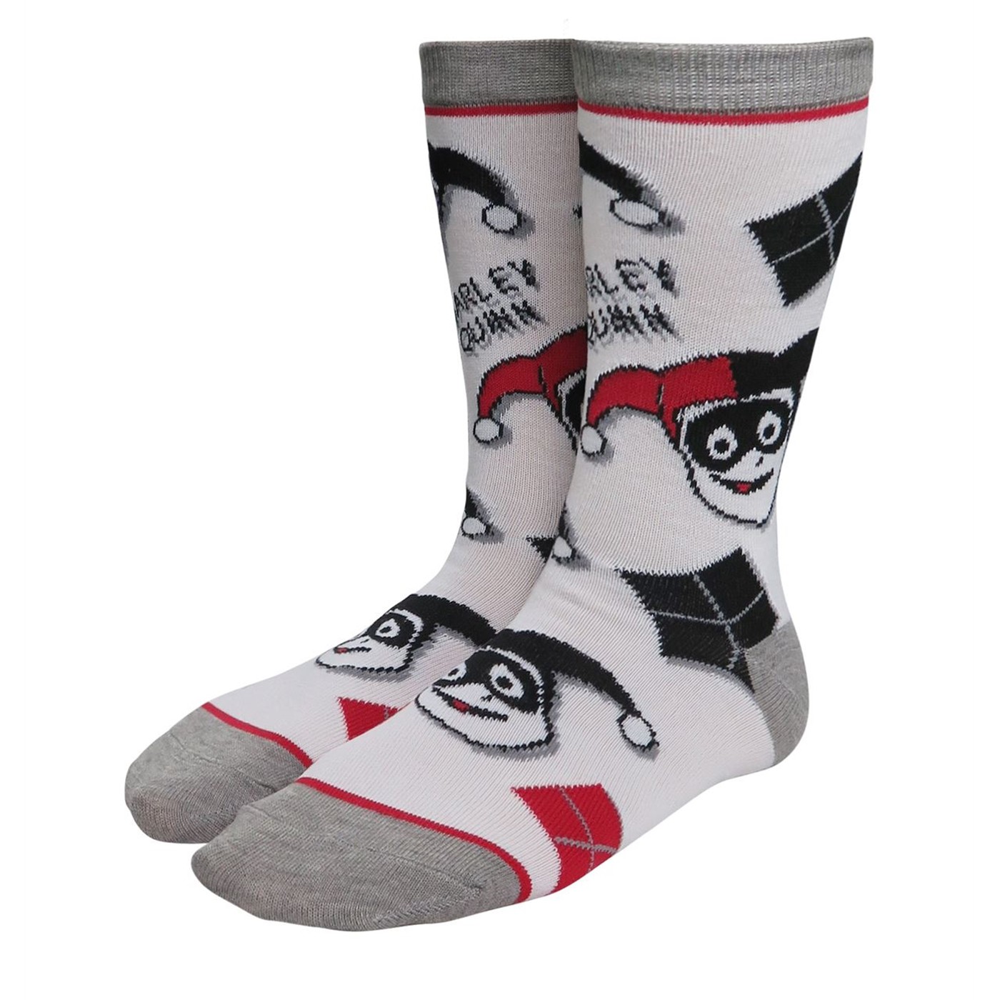 Harley Quinn Stripes & Diamonds Women's Socks