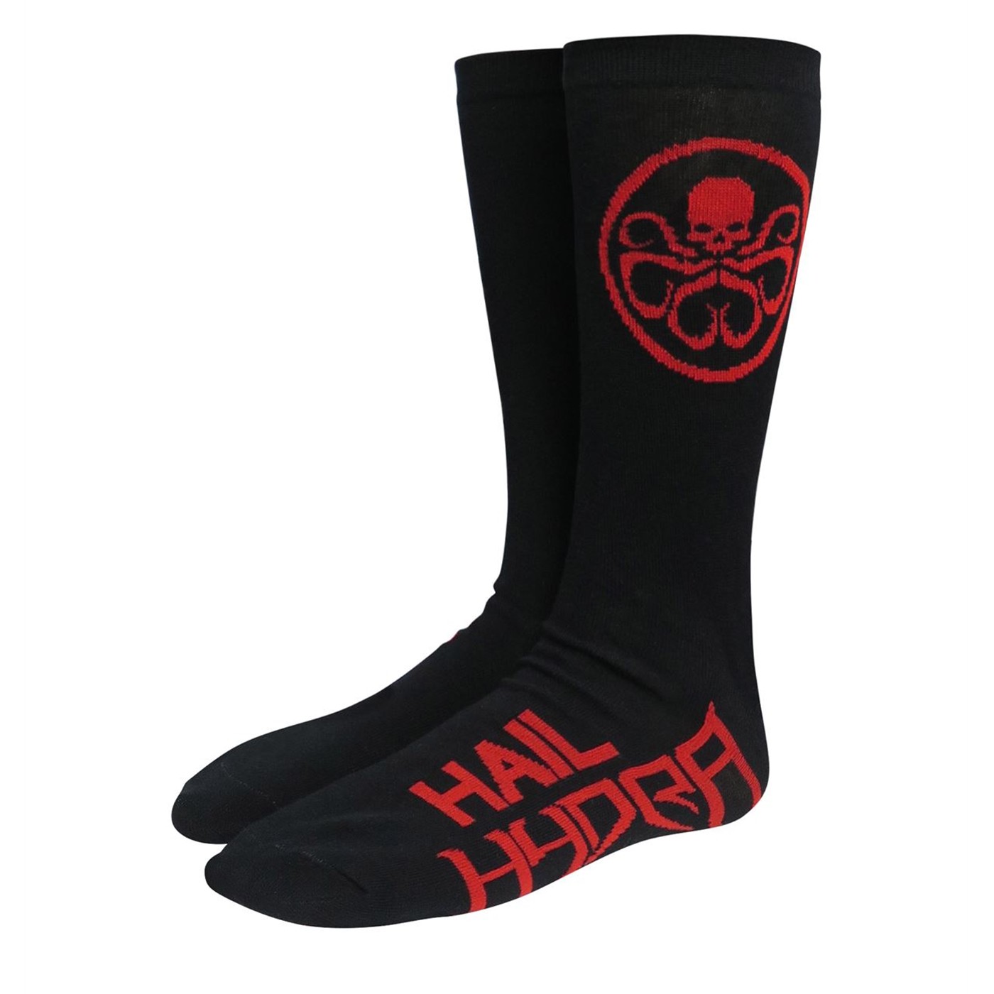Hail Hydra Red Symbol Crew Socks