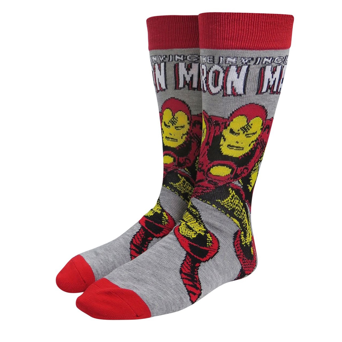 The Invincible Iron Man Crew Socks 2-Pack