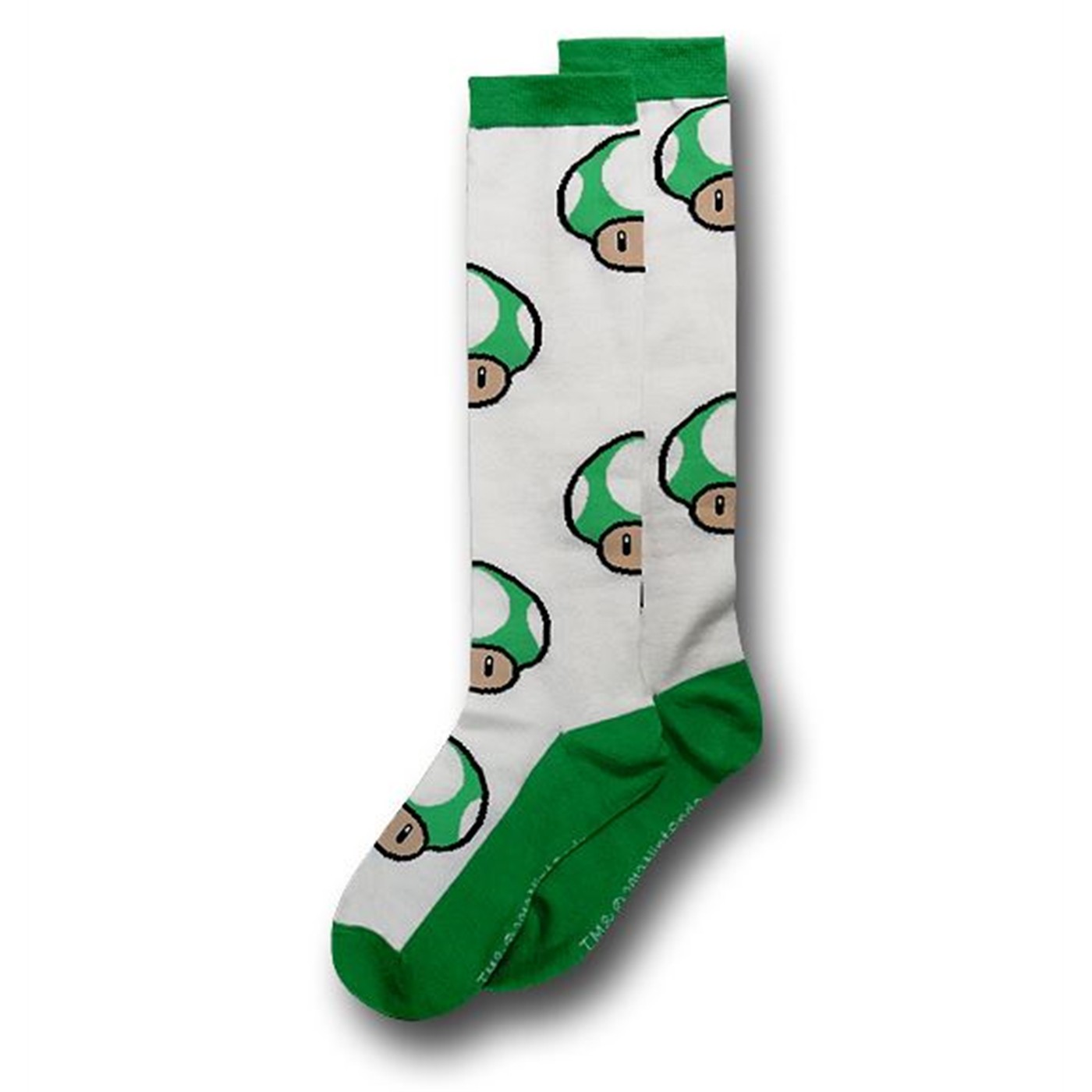 Nintendo Green Mushroom Women's Socks