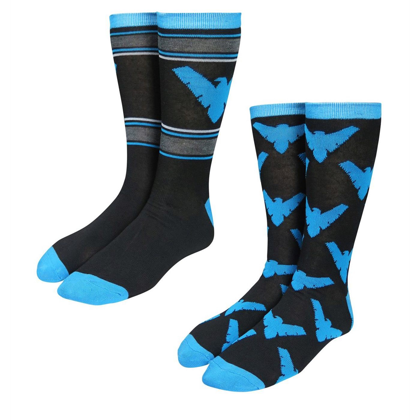 Nightwing Symbols Sock 2 Pack