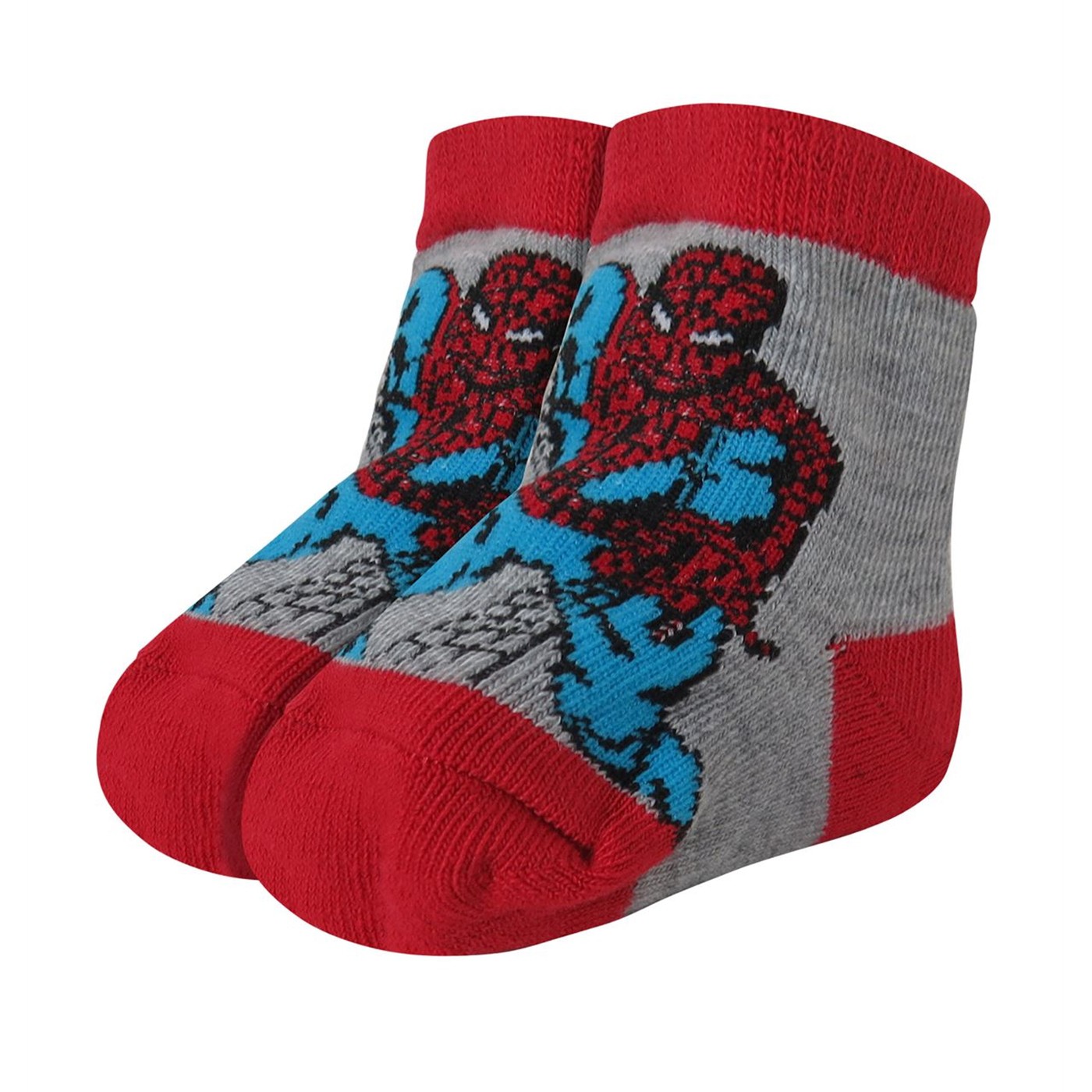 Spider-Man Hero Infant Socks 6-Pack
