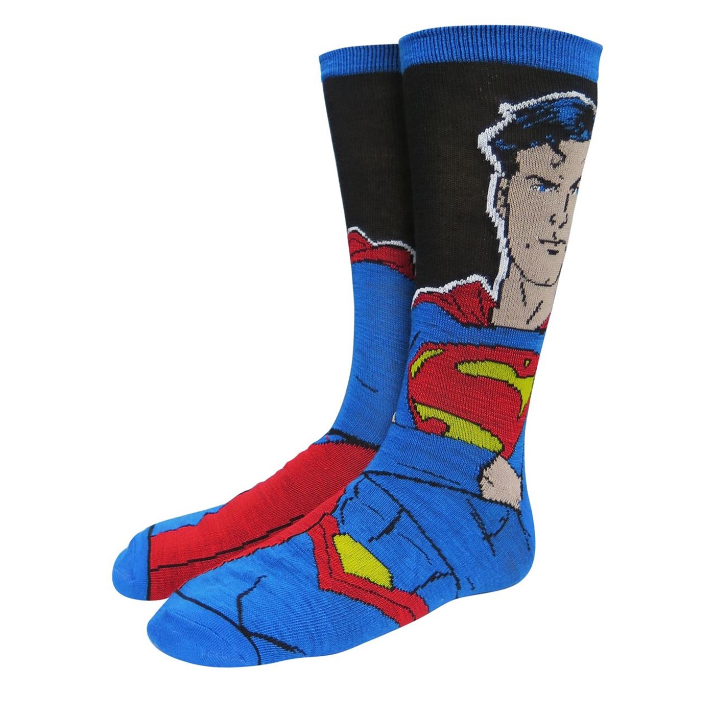 Superman Big Blue Cheese Crew Socks 2-Pack