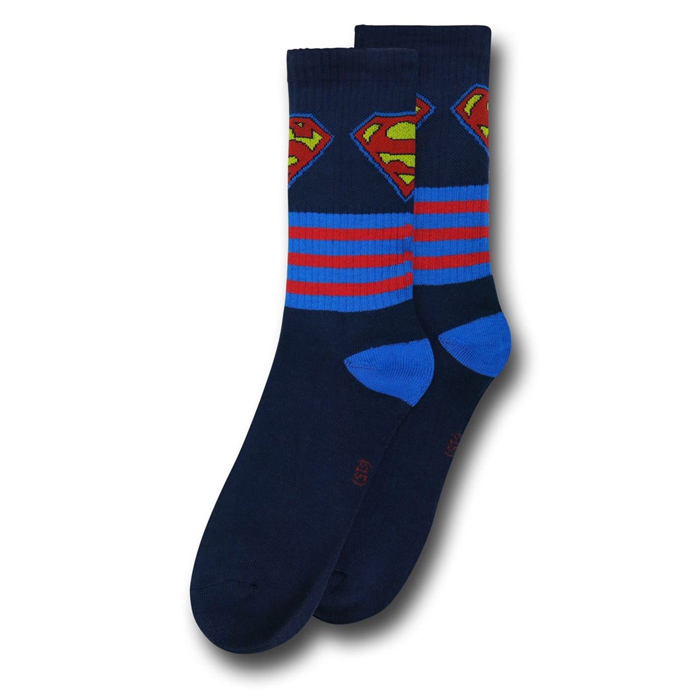 Superman Red and Blue Socks 2-Pack