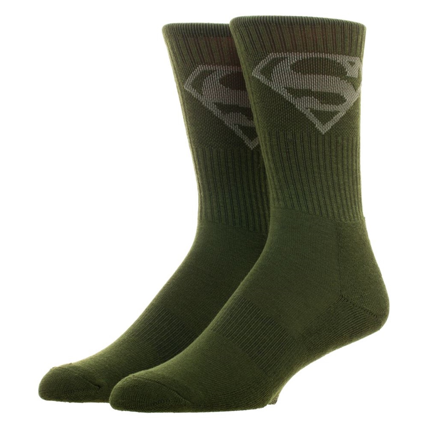 Superman Salute To Service Athletic Crew Socks