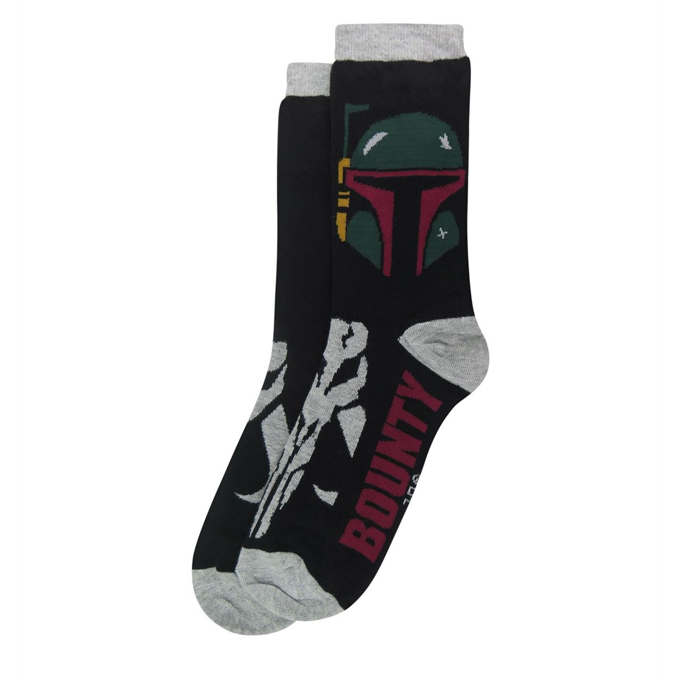Star Wars Empire and Boba Fett Crew Sock 2 Pack