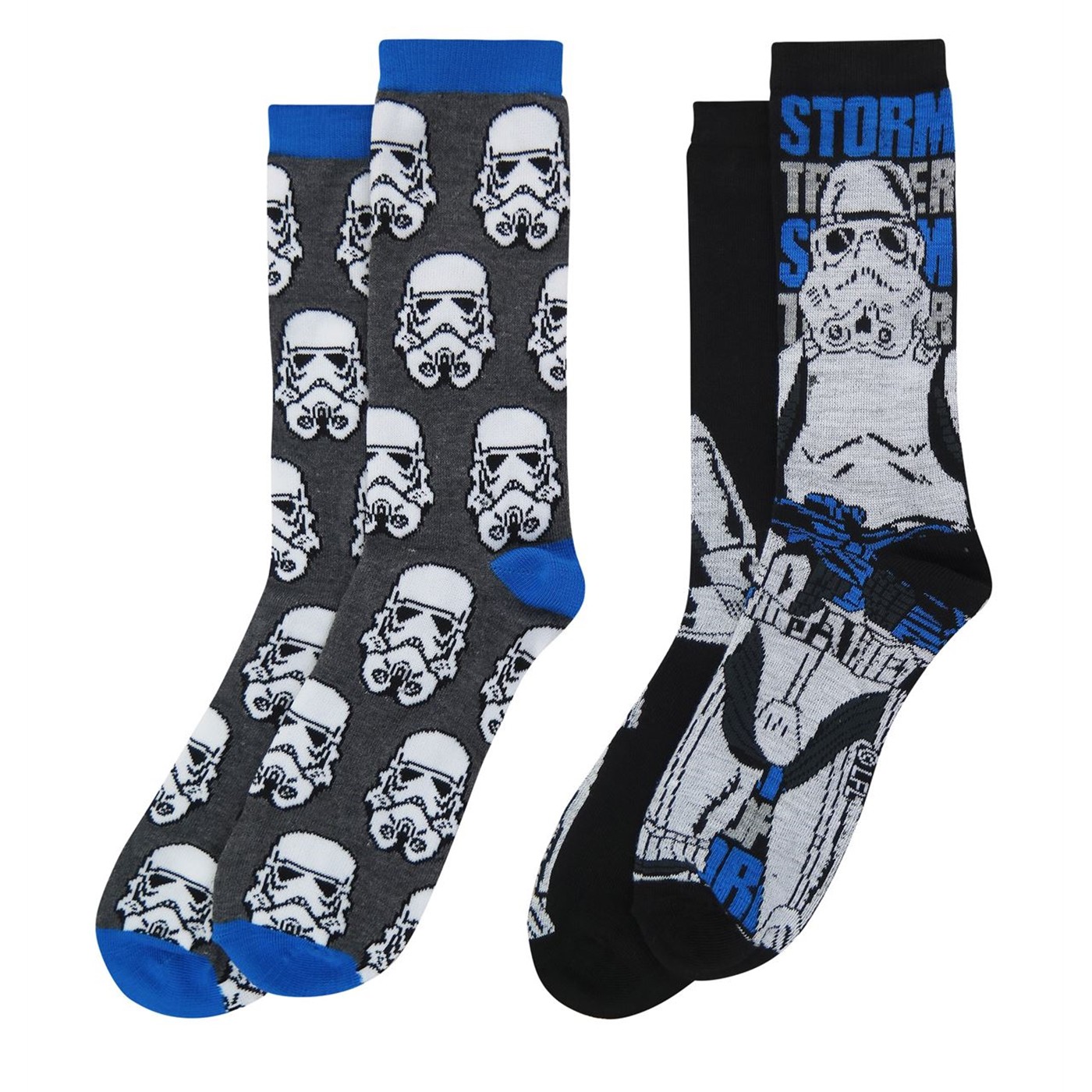 Star Wars Stormtroopers Crew Socks 2-Pack