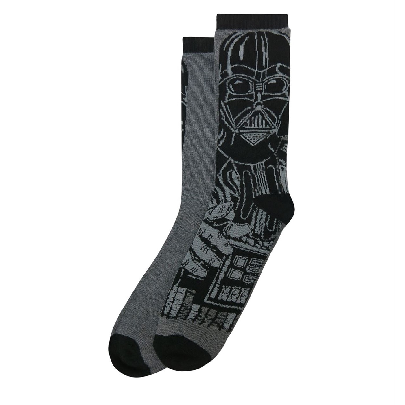 Star Wars Darth Vader and Stormtrooper Sock 2 Pack