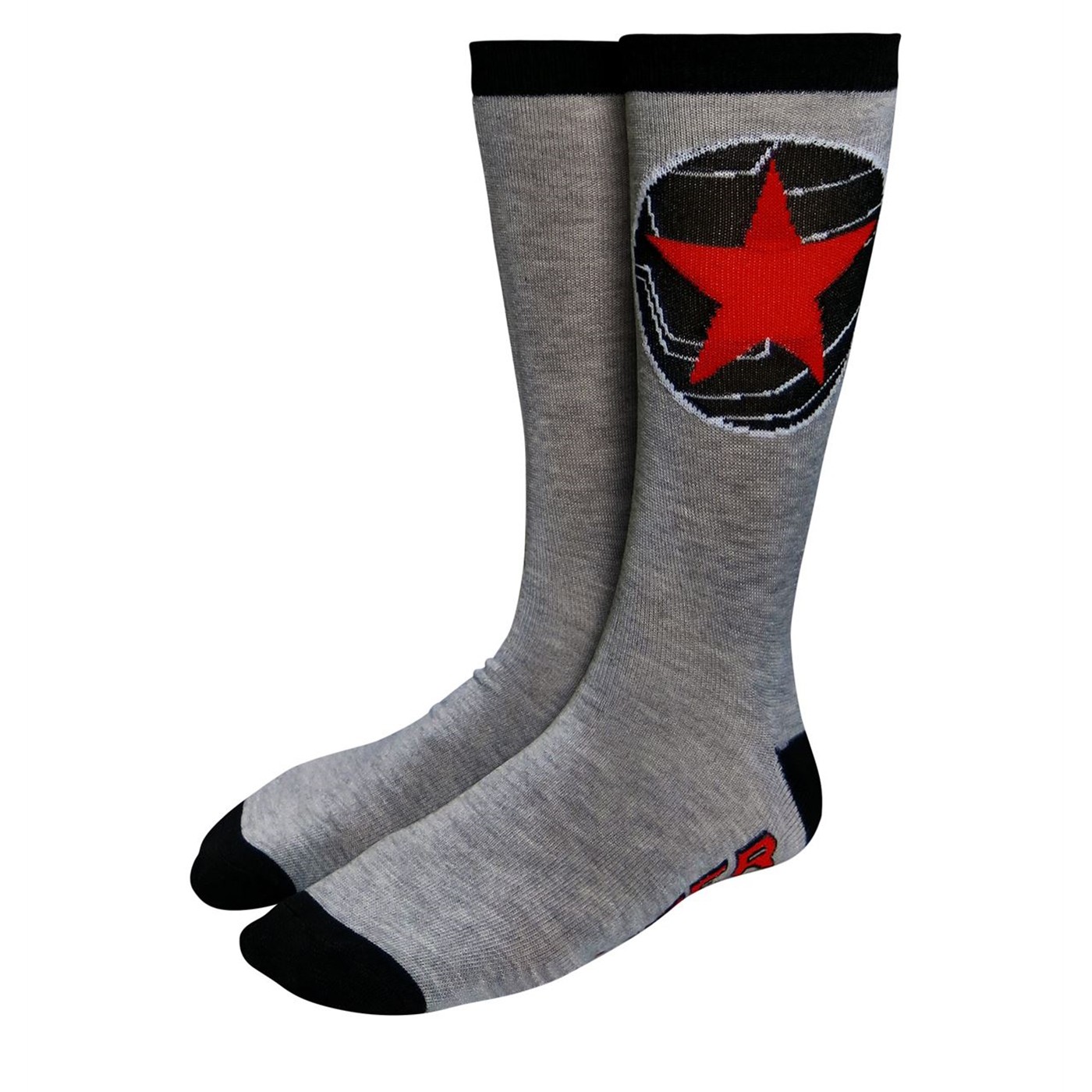 Winter Soldier Star Crew Sock