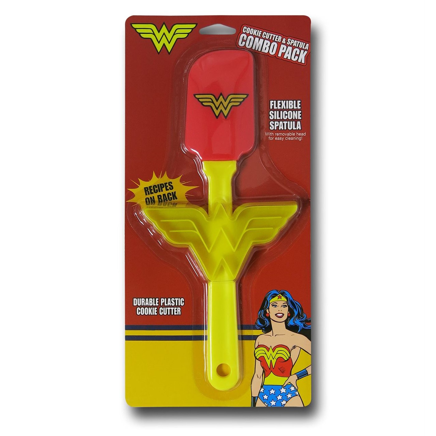 Wonder Woman Spatula and Cookie Cutter Pack