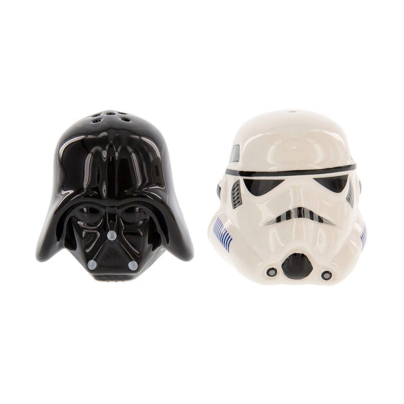  Star Wars Stormtrooper & Darth Vader Ceramic Salt & Pepper  Shakers