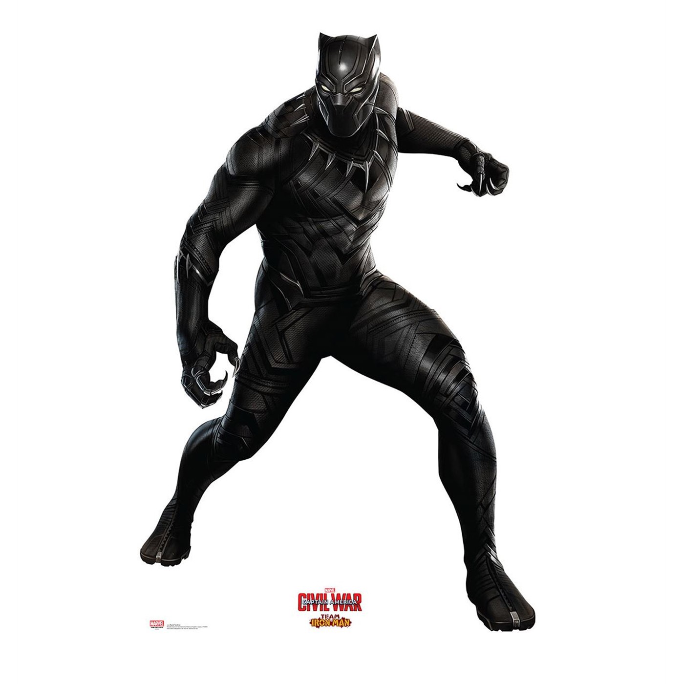 Black Panther Civil War Cardboard Cutout