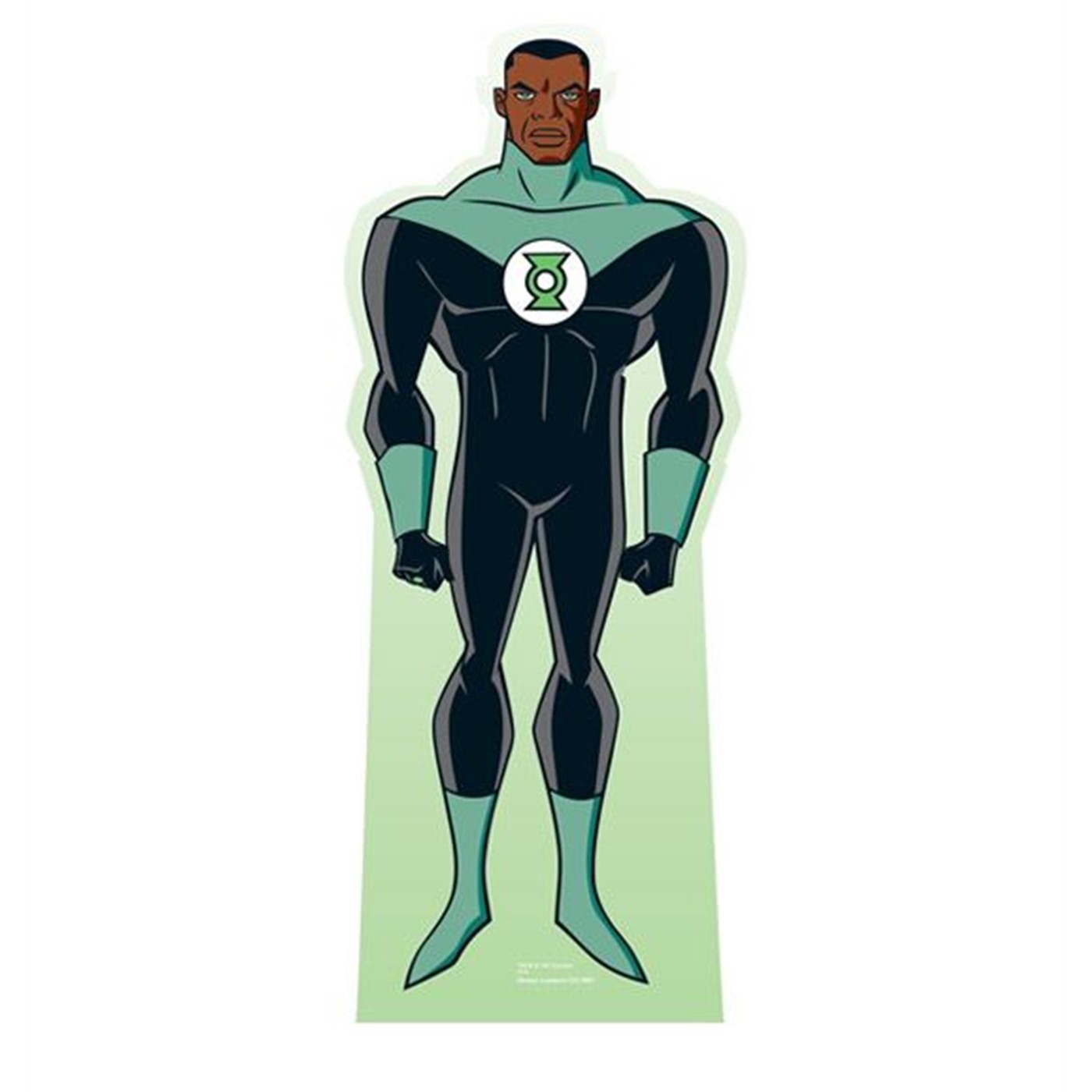 Green Lantern Stewart Stoic Comic Cardboard Cutout