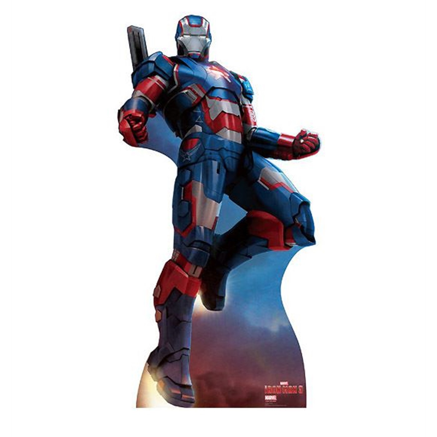 Iron Man 3 Iron Patriot Cardboard Standup