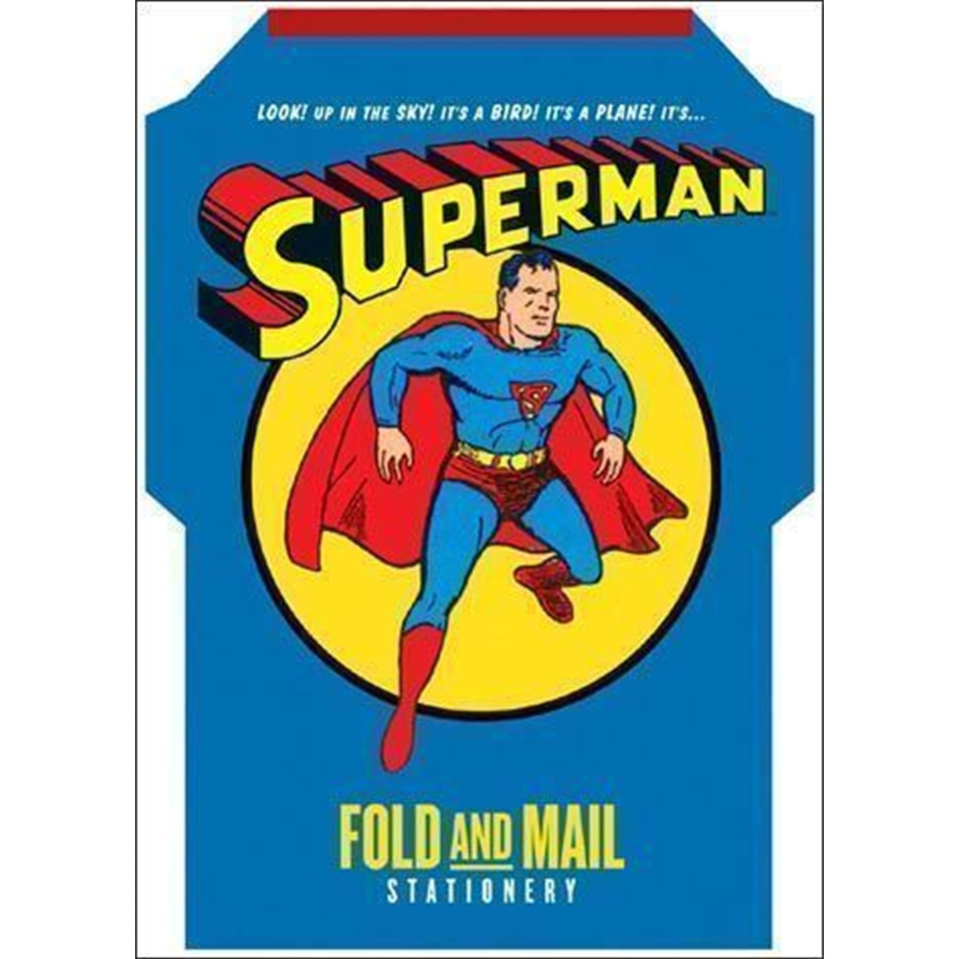 Superman Folding Stationery