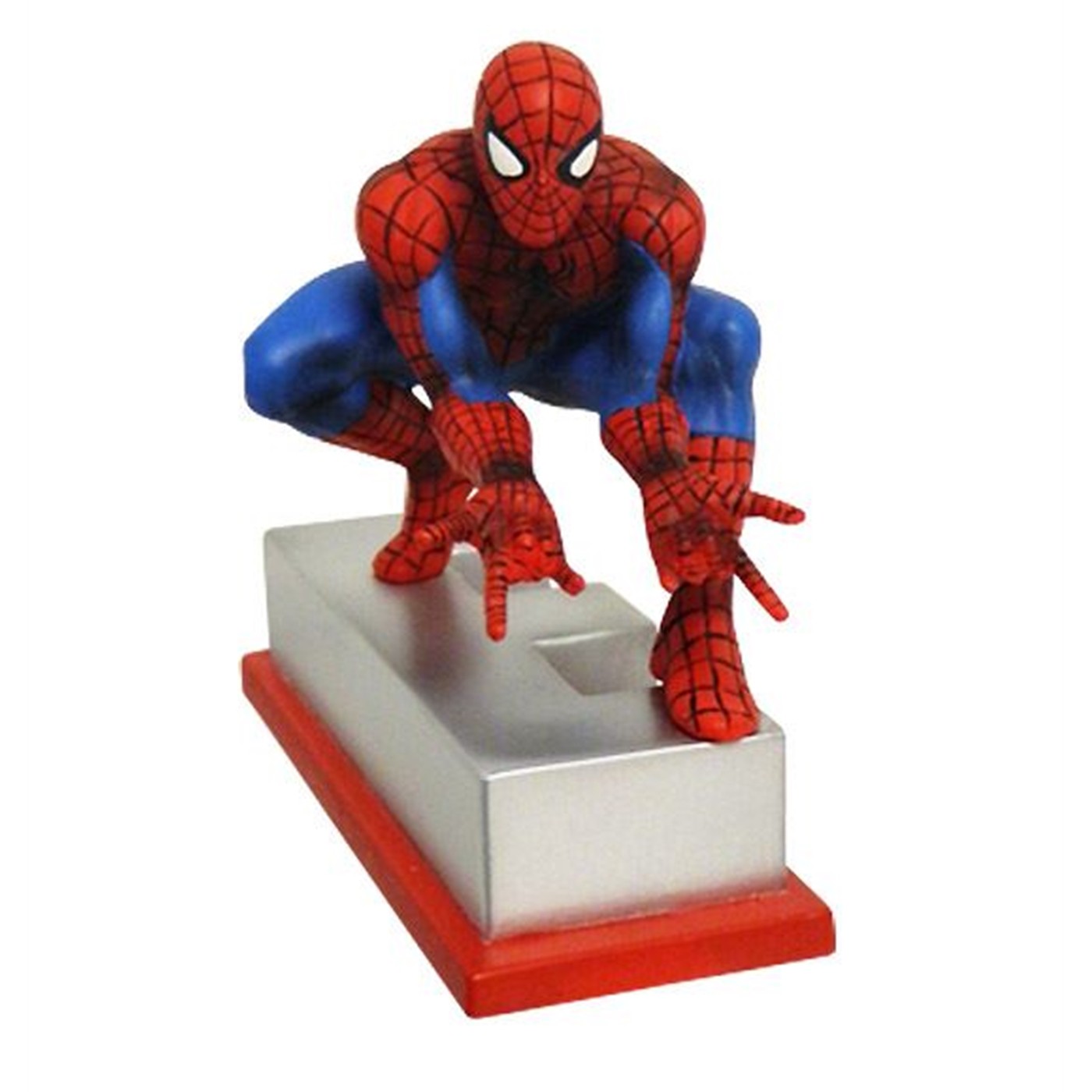 Spiderman Marvel "E" Collectible Figurine