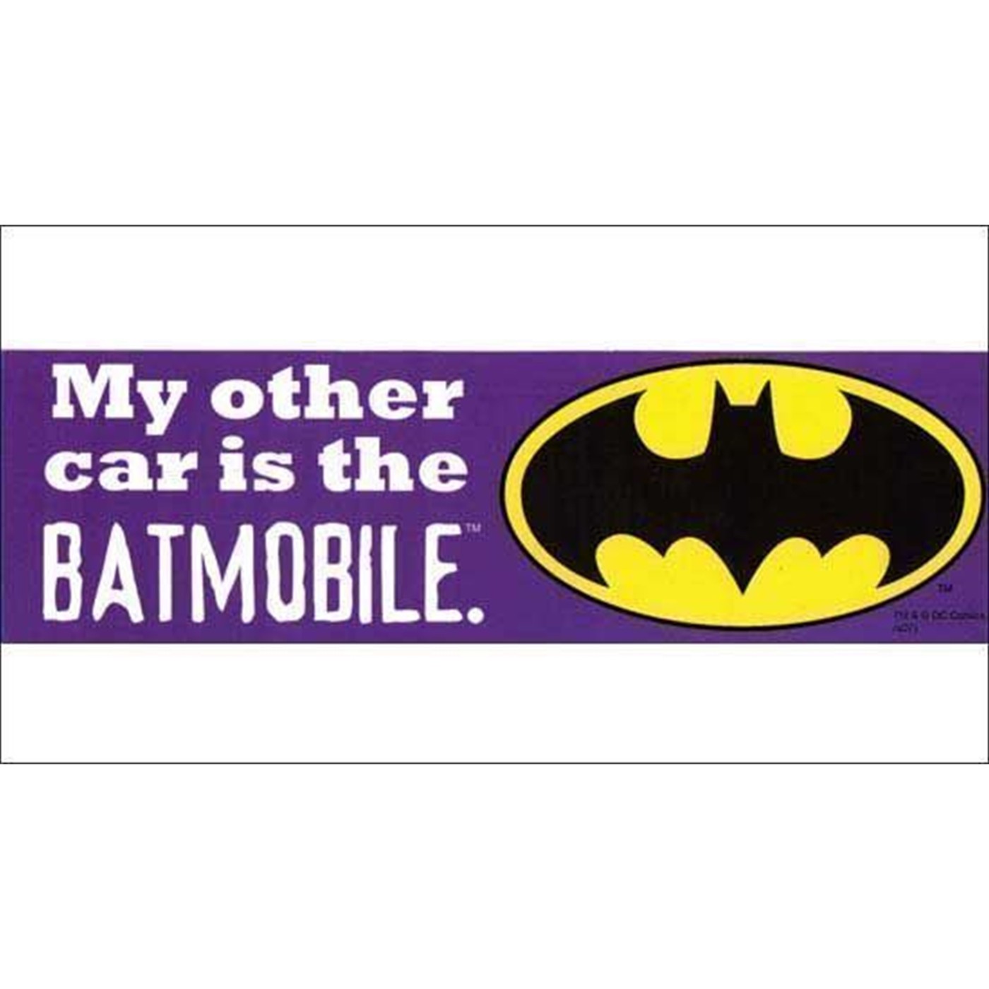 Batman Other Car Bumper Sticker