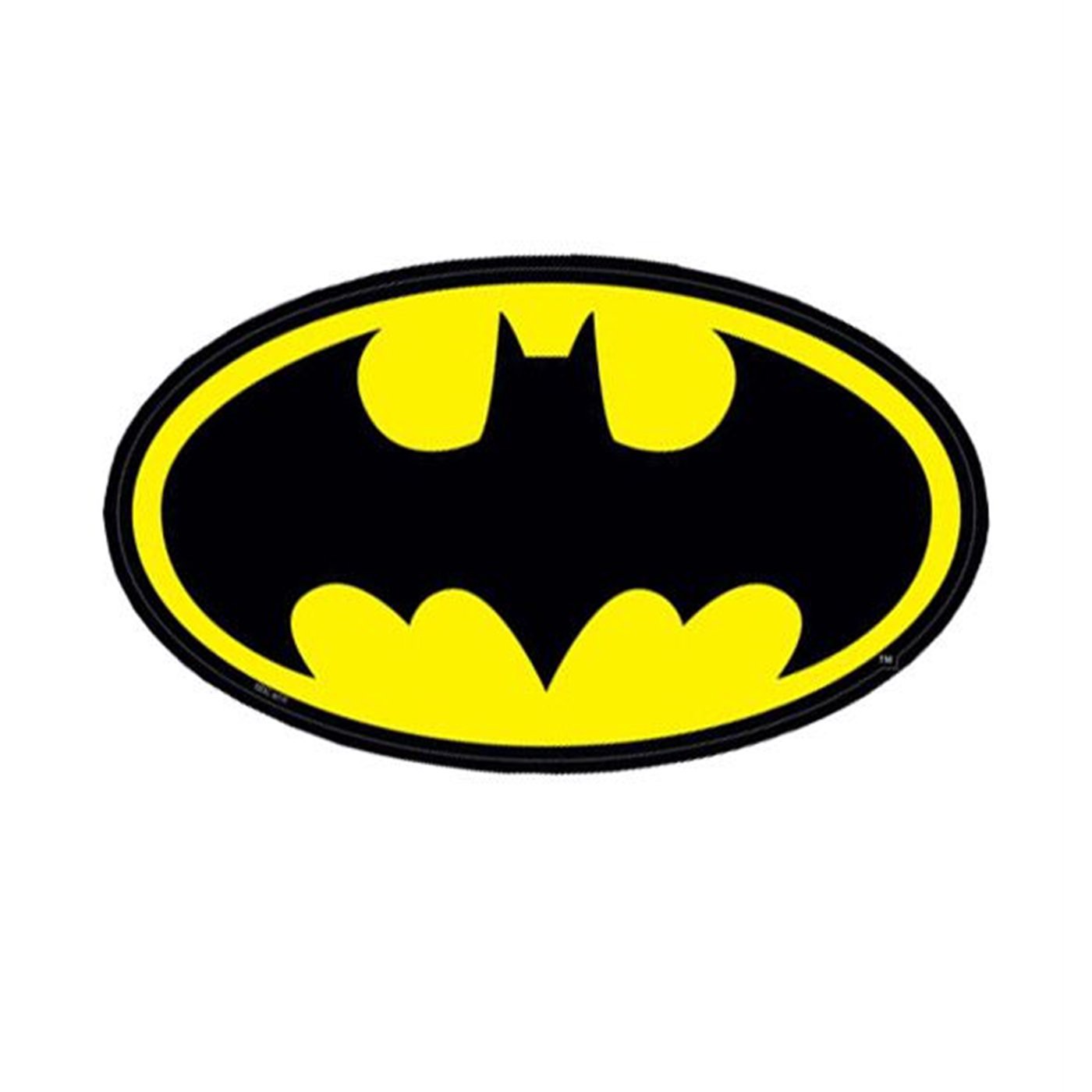 Pat Zwaaien Gewoon Batman Symbol Sticker