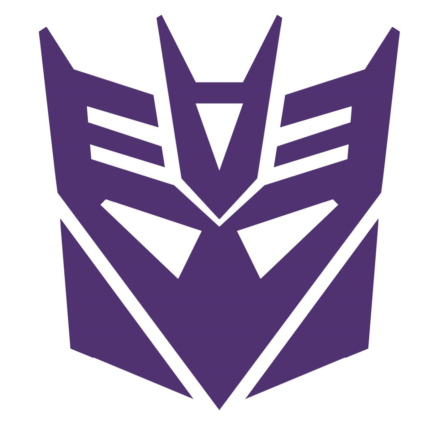 Transformers Decepticon Symbol Car Sticker