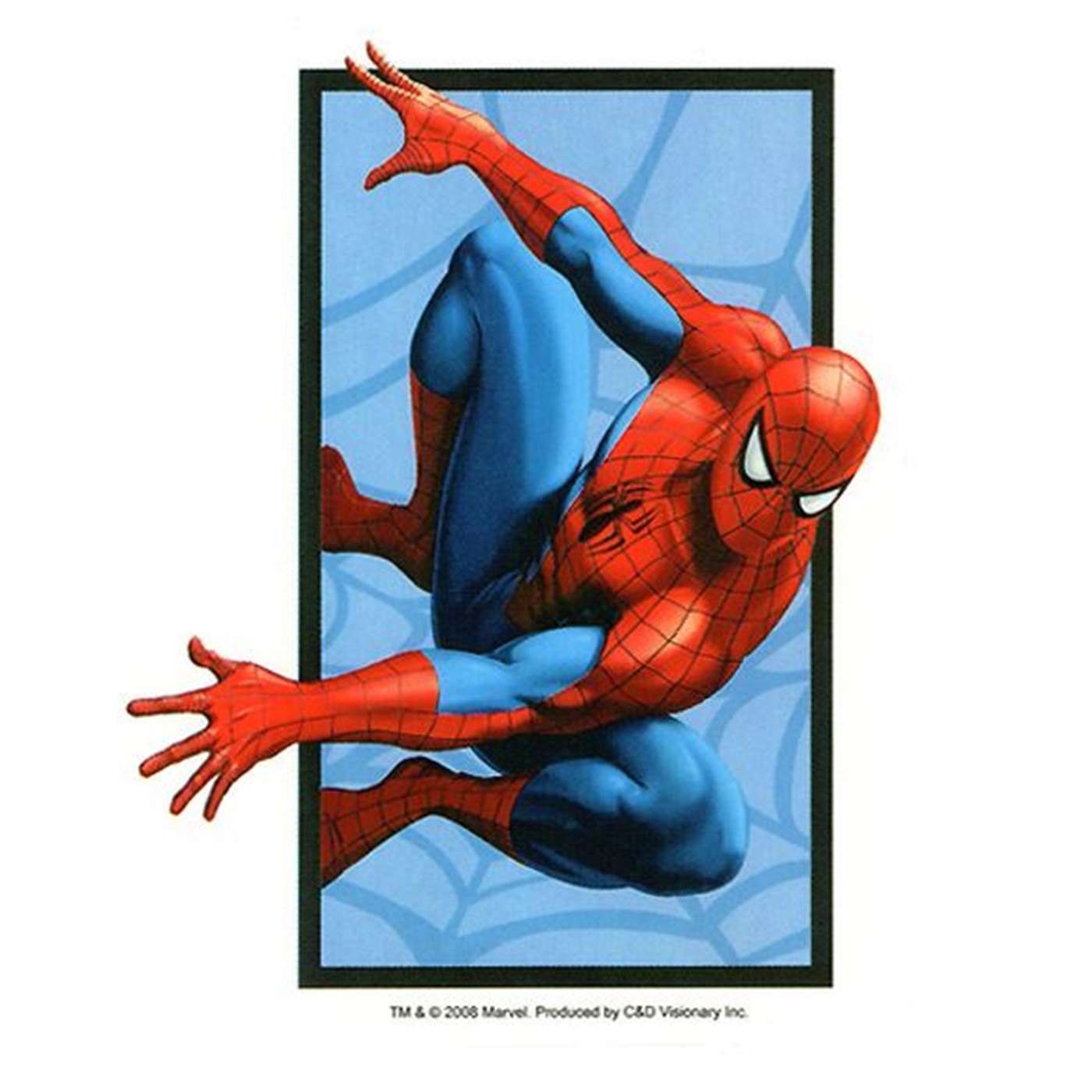 Spiderman Wall Crouch Sticker
