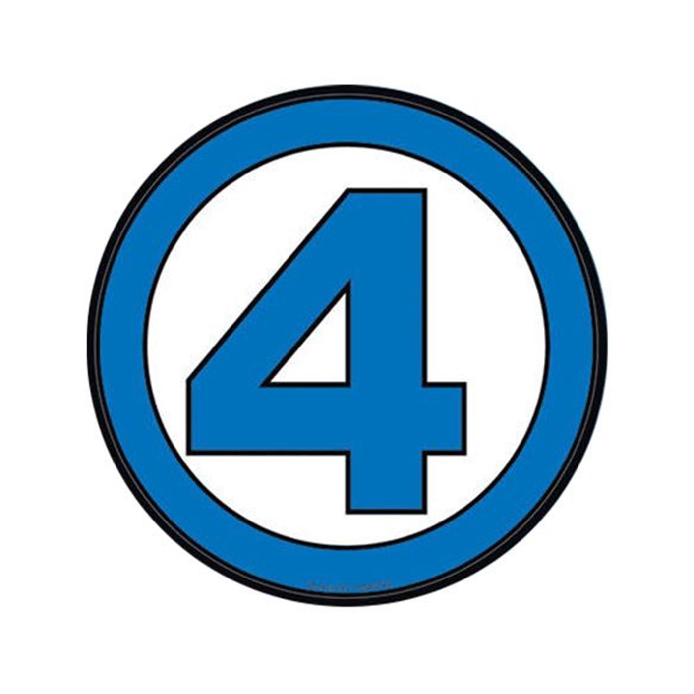 Fantastic Four Symbol Sticker