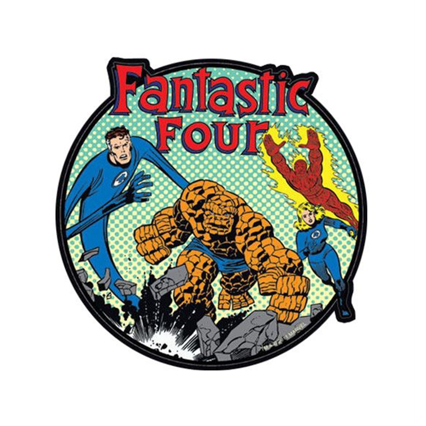 Fantastic Four Team Sticker