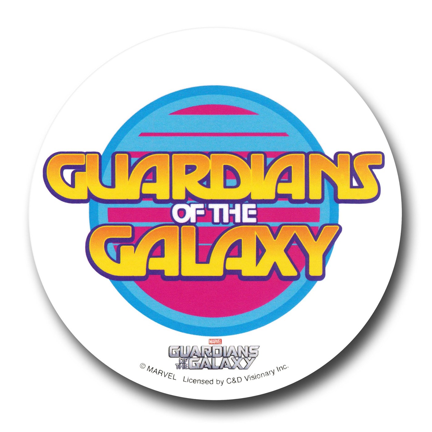 Guardians of the Galaxy Logo Sticker