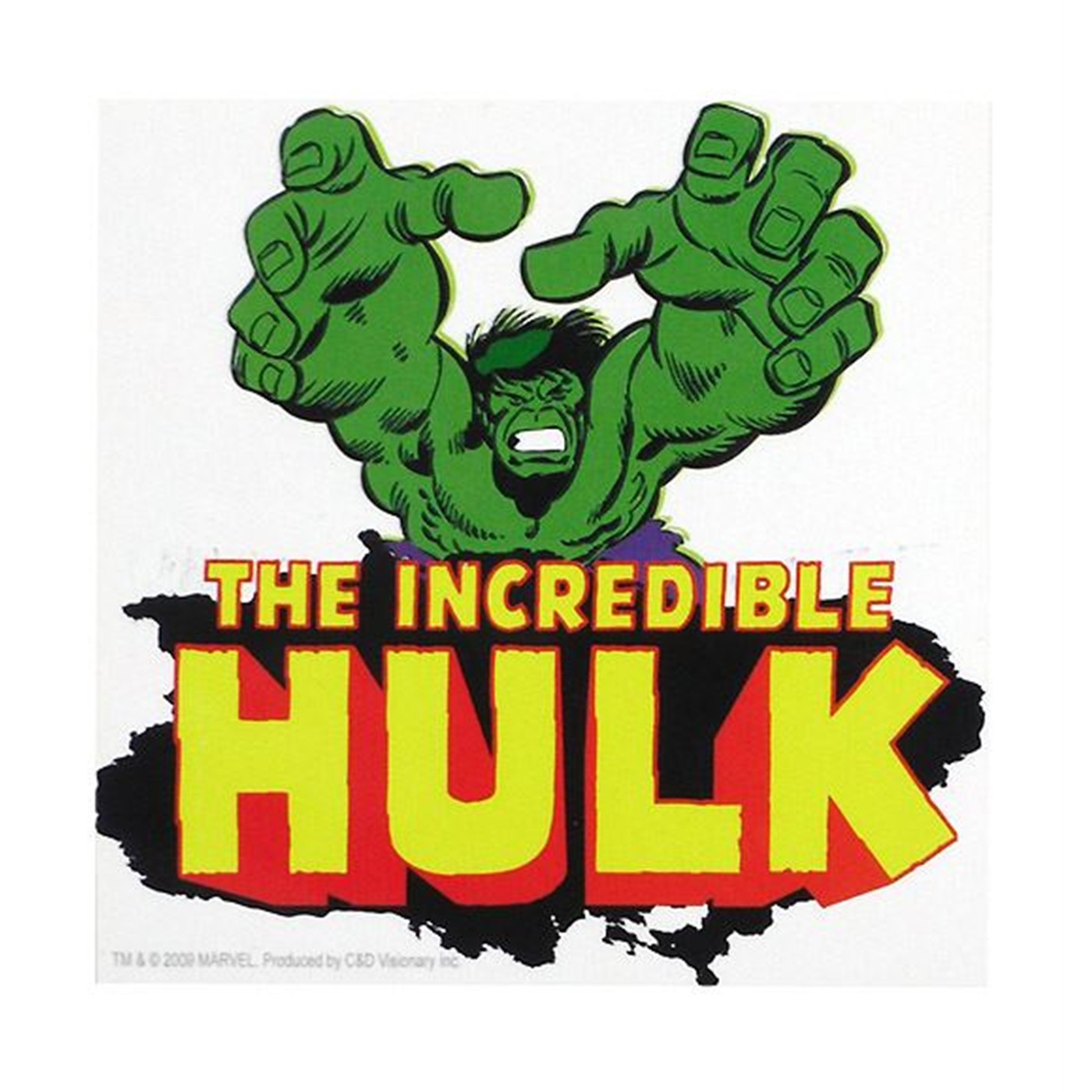 Hulk Grab 'n Destroy Sticker